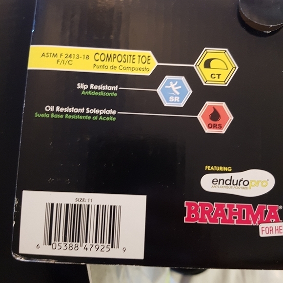 Brahma womens Composite toe work shoes sneakers size 12 available - Picture 7 of 15